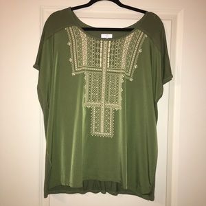 Army Green Women’s Blouse